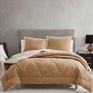 2 UGG  King Size Pillowcases Sherpa Shams